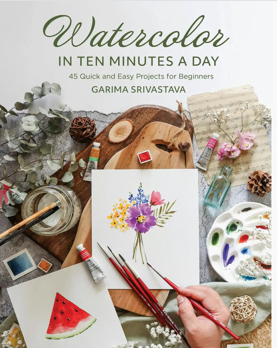 Book: Watercolor in 10 min a day