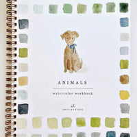 Animals Watercolor Workbook