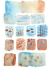 Fall for You, handmade Watercolor Paint Duo