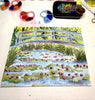 Waterlilies, watercolor in person Class