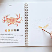 Seaside Watercolor Workbook