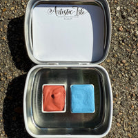 Fall for You, handmade Watercolor Paint Duo