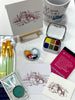 Holiday at the Vineyard Watercolor Gift Set