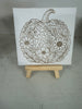 Fall canvas, laser engraved canvas