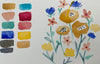 Spring Florals Watercolor Set