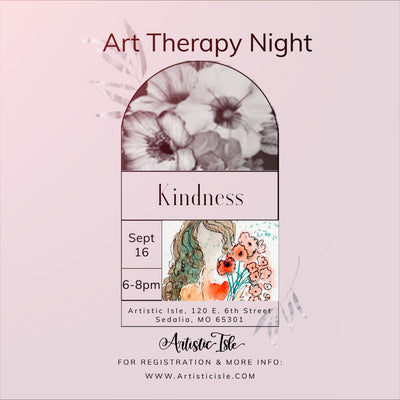 Kindness art Therapy night