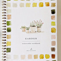 Garden Watercolor Workbook