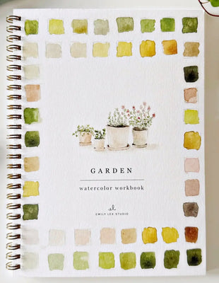 Garden Watercolor Workbook