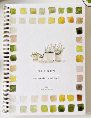 Garden Watercolor Workbook