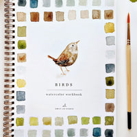 Birds Watercolor Workbook