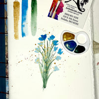 Hidden Treasure, watercolor palette