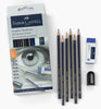 Faber-Castell Graphite Sketch Set – 8 Pieces , Faber Castell Drawing Set, 8 piece drawing set, graphite, pencils
