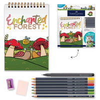 Enchanted Forest Doodle Kit By Faber-Castell