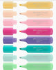 Highlighters, Pastels - Wallet of 8, markers