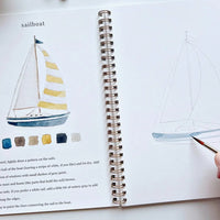 Seaside Watercolor Workbook