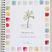 Tropics Watercolor Workbook