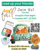 Pumpkin Painting, Tuesday, Sept. 30,2025, 6-8pm
