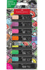 Faber Castell, Highlighters, Neon Graffiti Package - Wallet of 8, chisel tip, Markers
