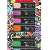 Faber Castell, Highlighters, Neon Graffiti Package - Wallet of 8, chisel tip, Markers