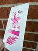 Pink Nova, cotton Candy, Magenta, metallic watercolor paint, cap