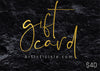 Gift card