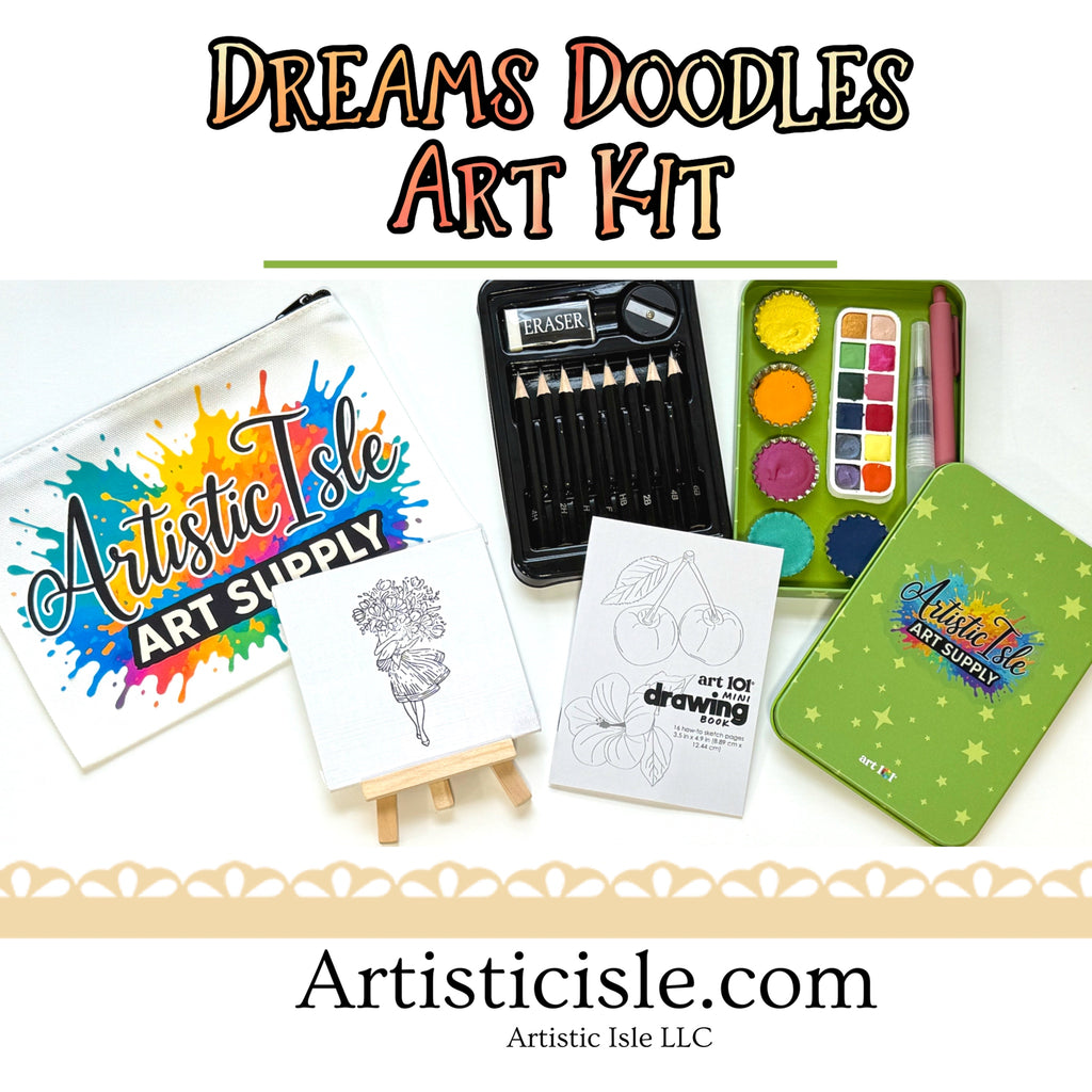 Dreams & Doodles watercolor gift set