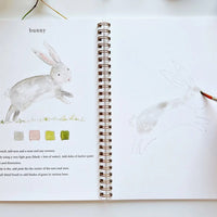 Animals Watercolor Workbook