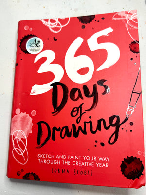 Book: 365 Days of Drawing, a guided sketchbook