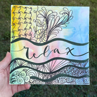 Mindful Masterpieces, a stress less course for SFCC STUDENTS. Wednesday. October 8th. 2-4pm