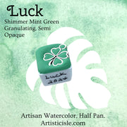Luck, Half Pan, Single Watercolor Paint