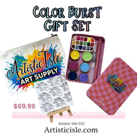 Color Burst Watercolor Gift Set