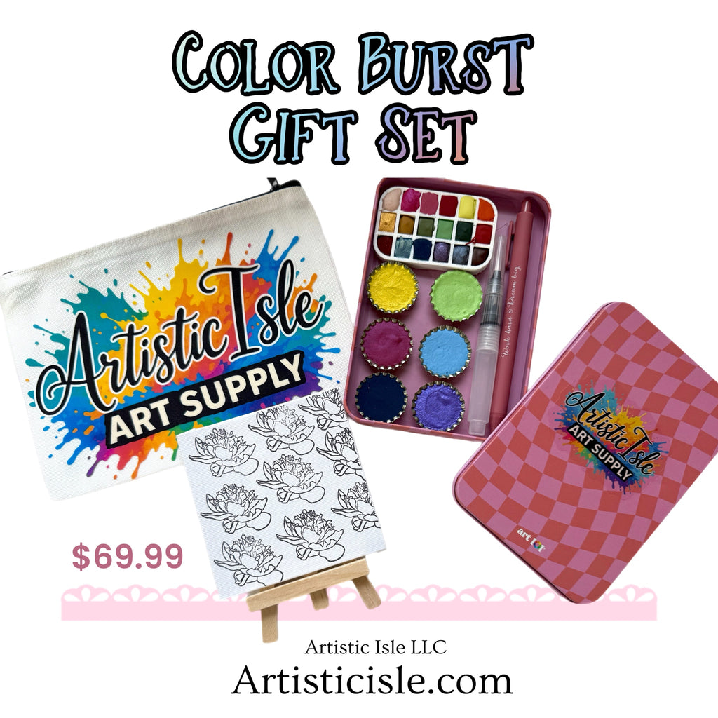 Color Burst Watercolor Gift Set