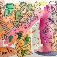 Mindful Masterpieces, a stress less course for SFCC STUDENTS. Wednesday. October 8th. 2-4pm