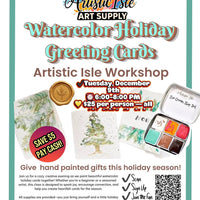 Watercolor Holiday Greeting Cards