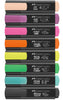 Faber Castell, Highlighters, Neon Graffiti Package - Wallet of 8, chisel tip, Markers
