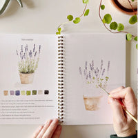 Garden Watercolor Workbook