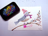 Watercolor Winter Bird Class