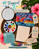 Tropical Getaway, set 2, upcycled set