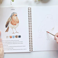 Birds Watercolor Workbook