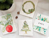 Watercolor Holiday Greeting Cards