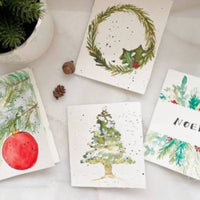 Watercolor Holiday Greeting Cards