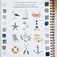 Seaside Watercolor Workbook