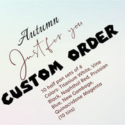 Custom order. 10 sets of 6 half pans