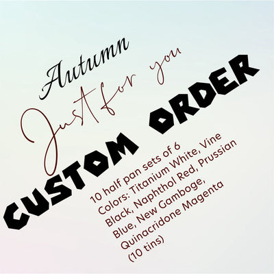 Custom order. 10 sets of 6 half pans
