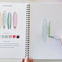 Tropics Watercolor Workbook