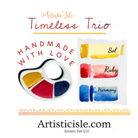 Timeless Trio, mini watercolor palette