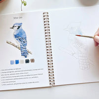 Birds Watercolor Workbook