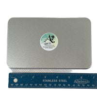 XL hinge top tin, 5x7x.50