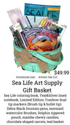 Sea Life Gift Basket, Art Supplies