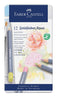Pastel, Gold Faber Aqua Watercolor Pencils, set of 12 in tin, watercolor pencils